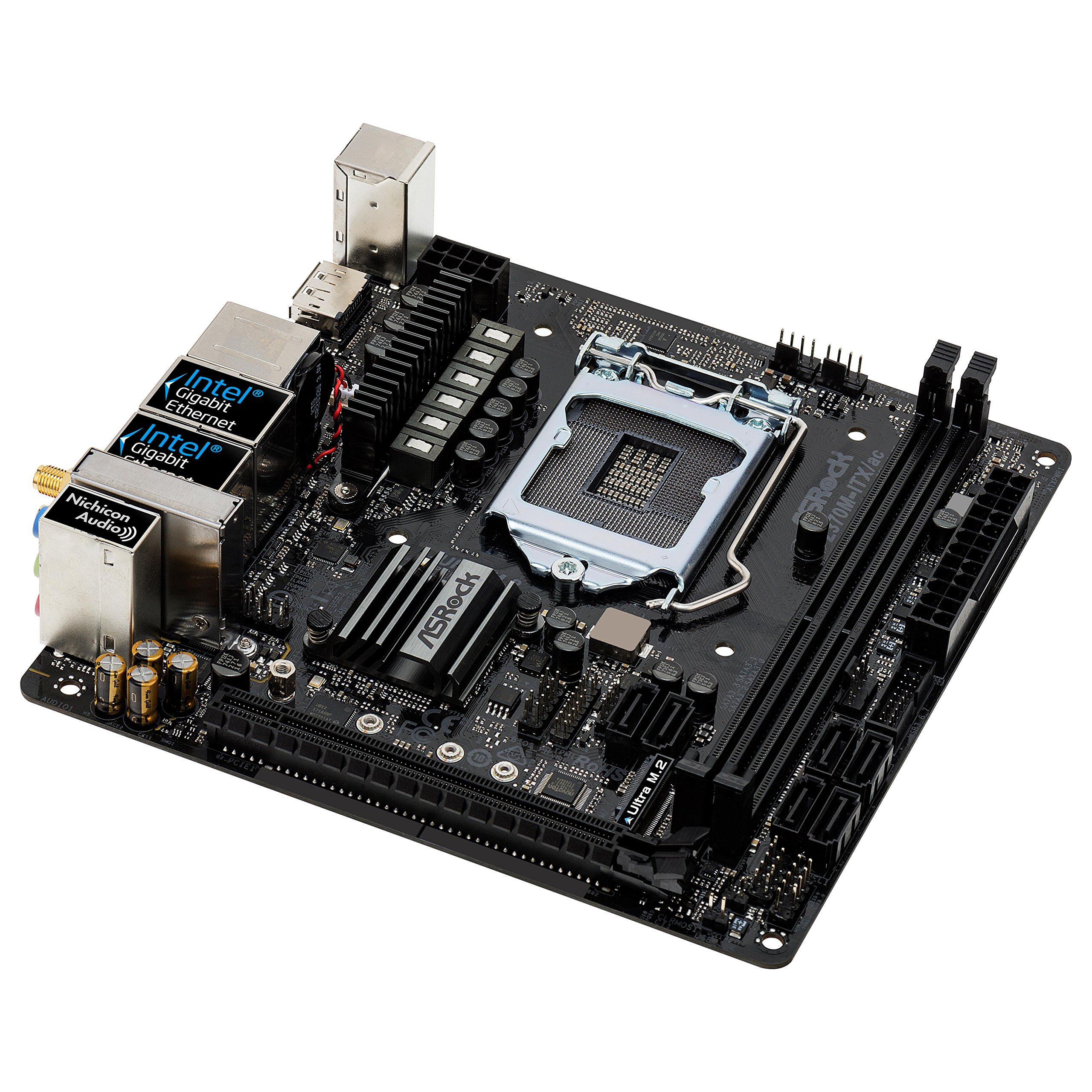 Amazon | ASRock Intel Z370 チップセット搭載 Mini ITX マザーボード