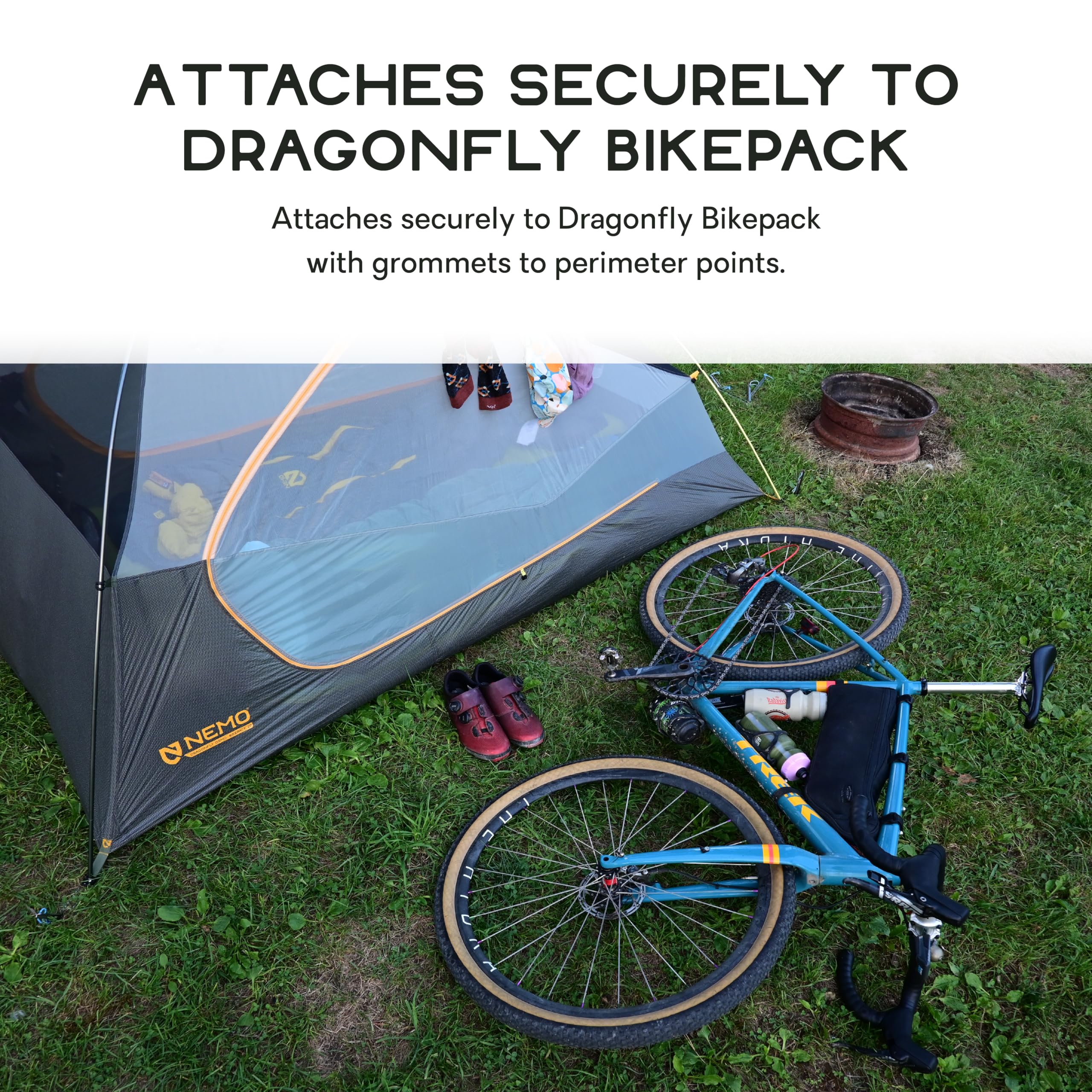 Amazon | NEMO(ニーモ) ドラゴンフライオズモ バイクパック2P用 フット