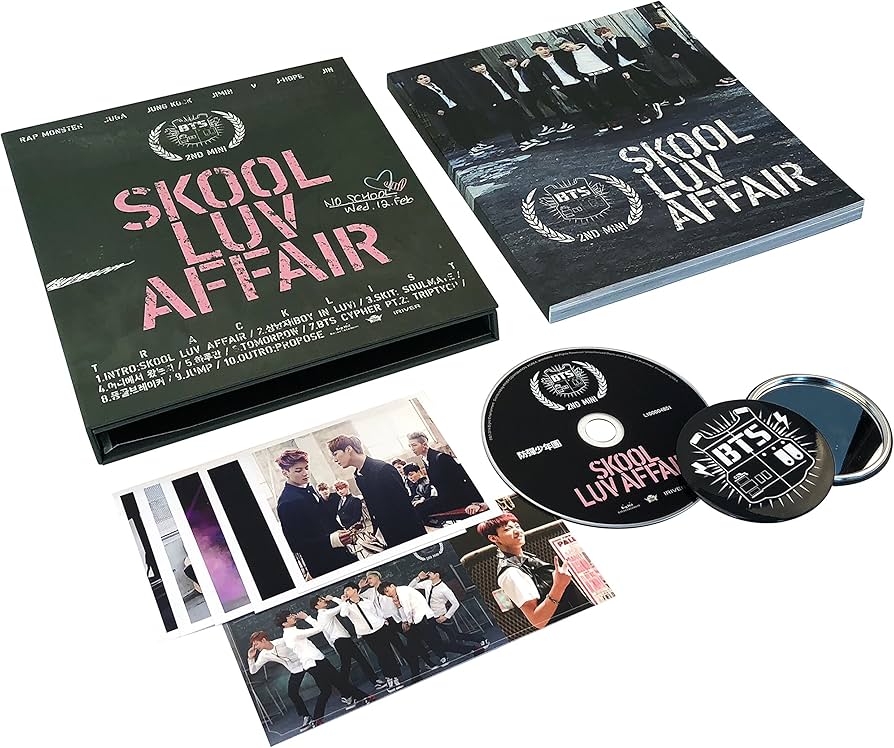 Amazon.com: BTS 2nd Mini Album - [ Skool Luv Affair ] CD +