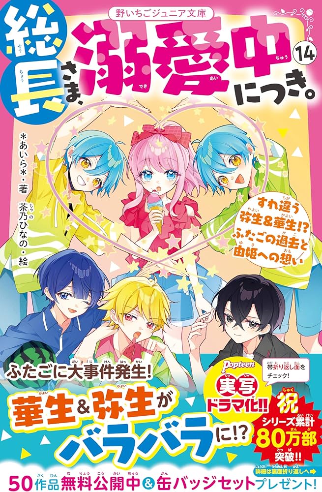 総長さま、溺愛中につき。14(仮) (野いちごジュニア文庫) : *あいら