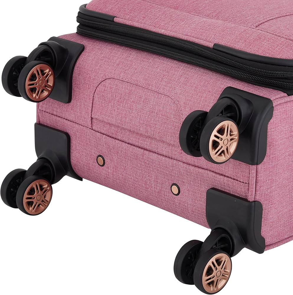 Amazon.com | kensie Hudson Softside 3-Piece Spinner Luggage Set