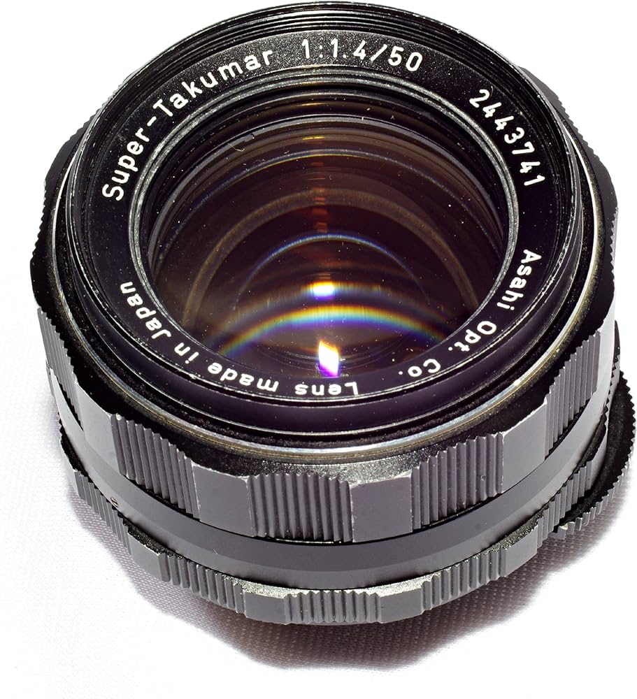 Amazon | Pentax smc Takumar 50 mm f1 . 4レンズm42マウント | カメラ