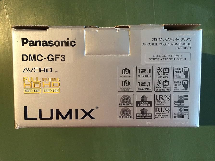 Amazon.com : Panasonic Lumix DMC-GF3 12 MP Micro 4/3 Mirrorless