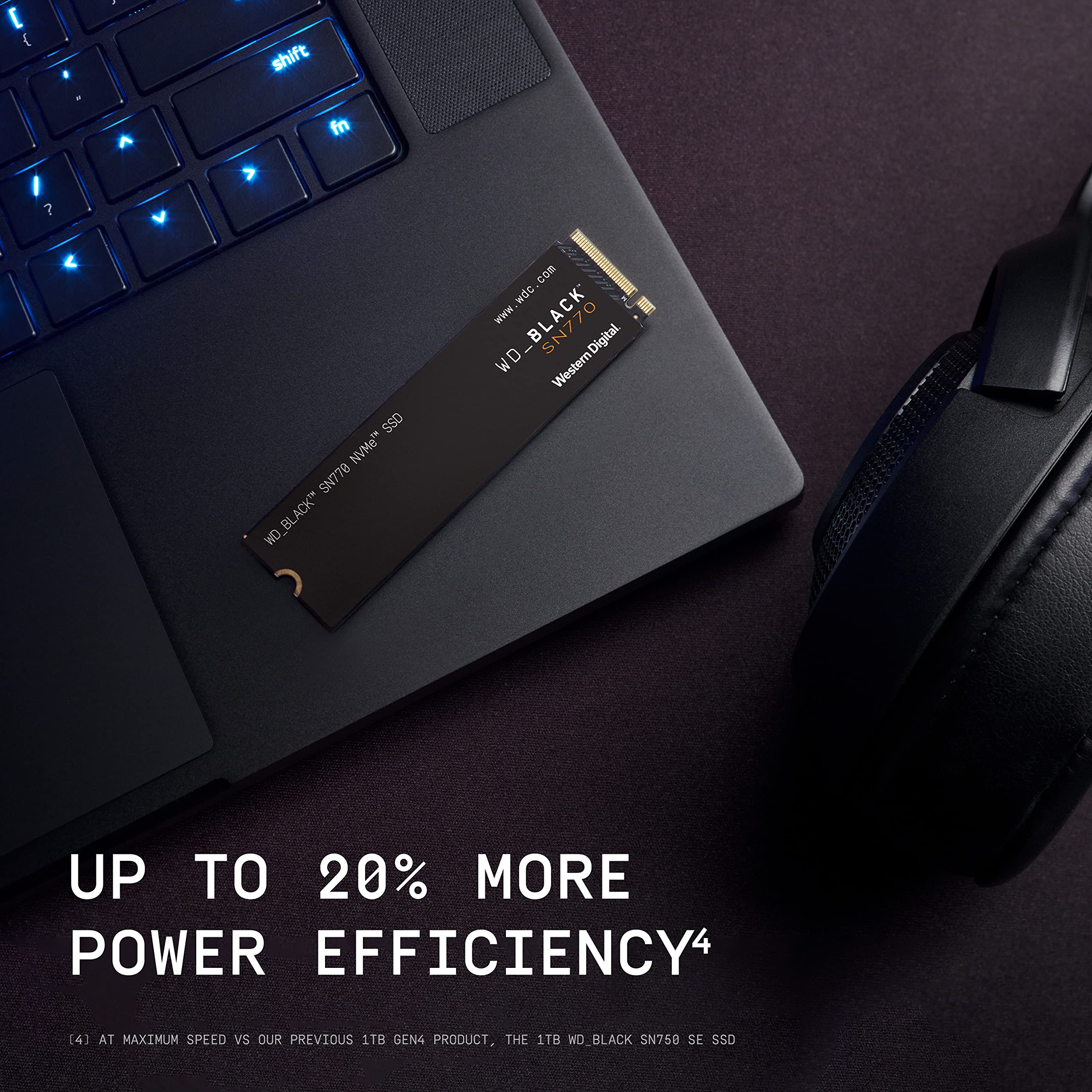 Amazon.co.jp: WD_BLACK 500GB SN770 NVMe 内蔵型 ゲーミング SSD