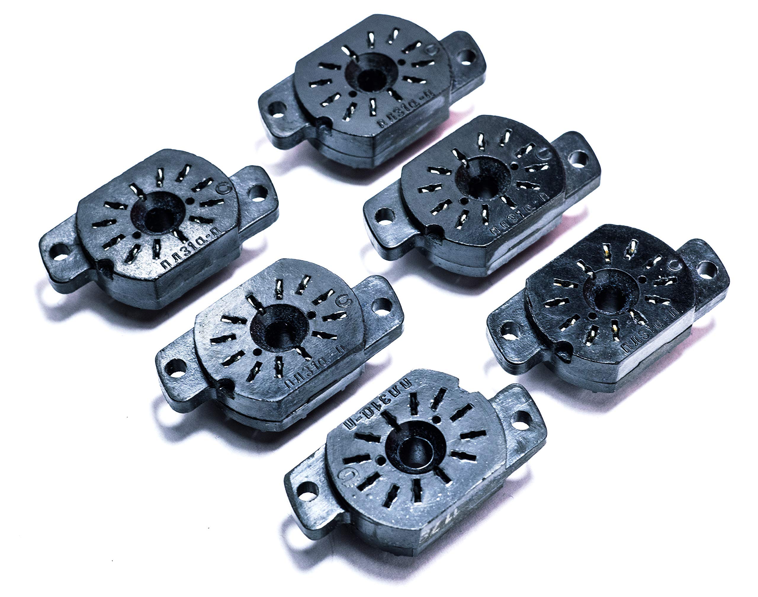 Amazon.co.jp: ニキシー管用ソケットIN-12A、IN-12B、IN-15A、IN-15B