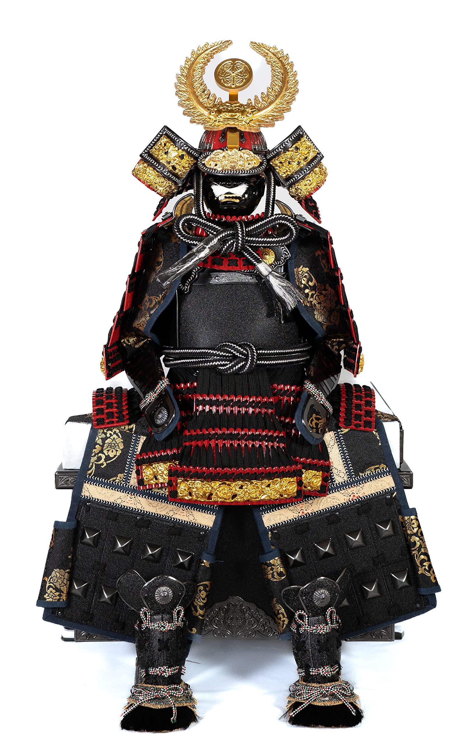 Amazon | 12号 鎧 徳川家康 公 五月人形 鎧飾り コンパクト収納 兜