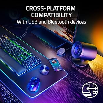 Amazon.com: Razer Nommo V2 Pro - 2.1 PC Gaming Speakers Wireless