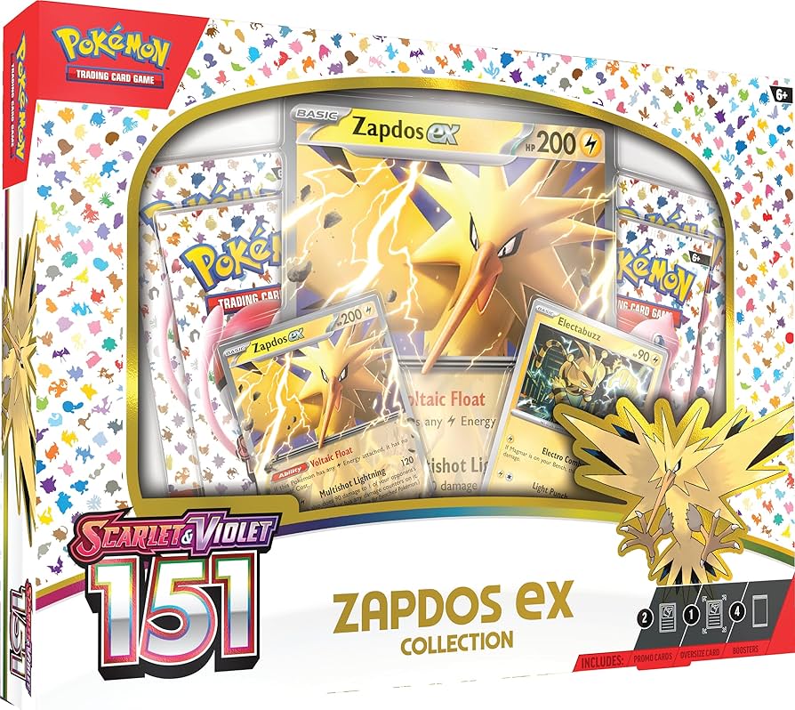 Amazon.co.jp: Pokemon TCG Scarlet & Violet 3.5 Pokemon 151 Zapdos