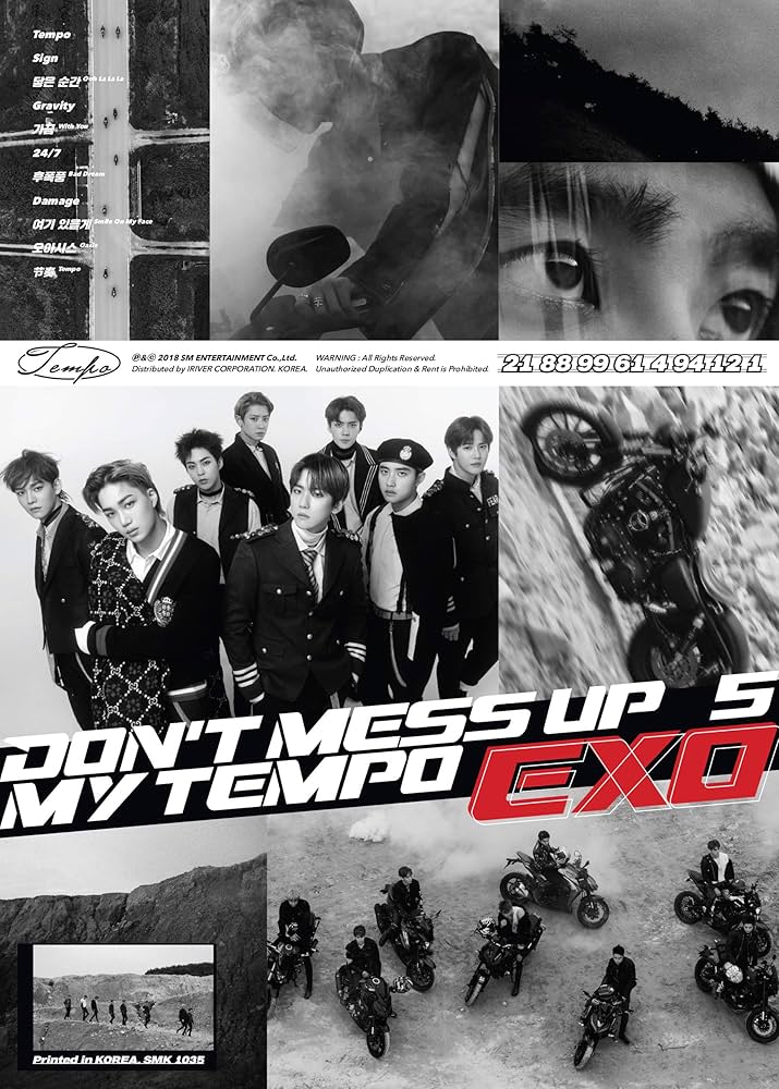 EXO - Don't Mess Up My Tempo (Photo Card) - Amazon.com Music