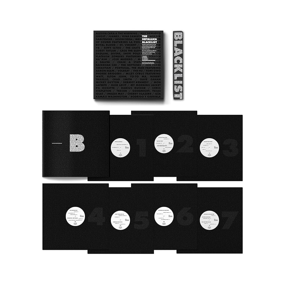 Amazon.com: The Metallica Blacklist [7LP] [VINYL]: CDs & Vinyl