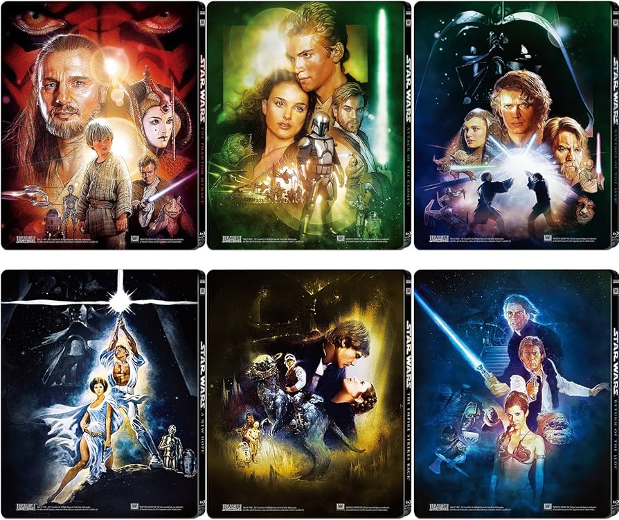 Amazon.co.jp: スター・ウォーズ サーガ スチールブックセット