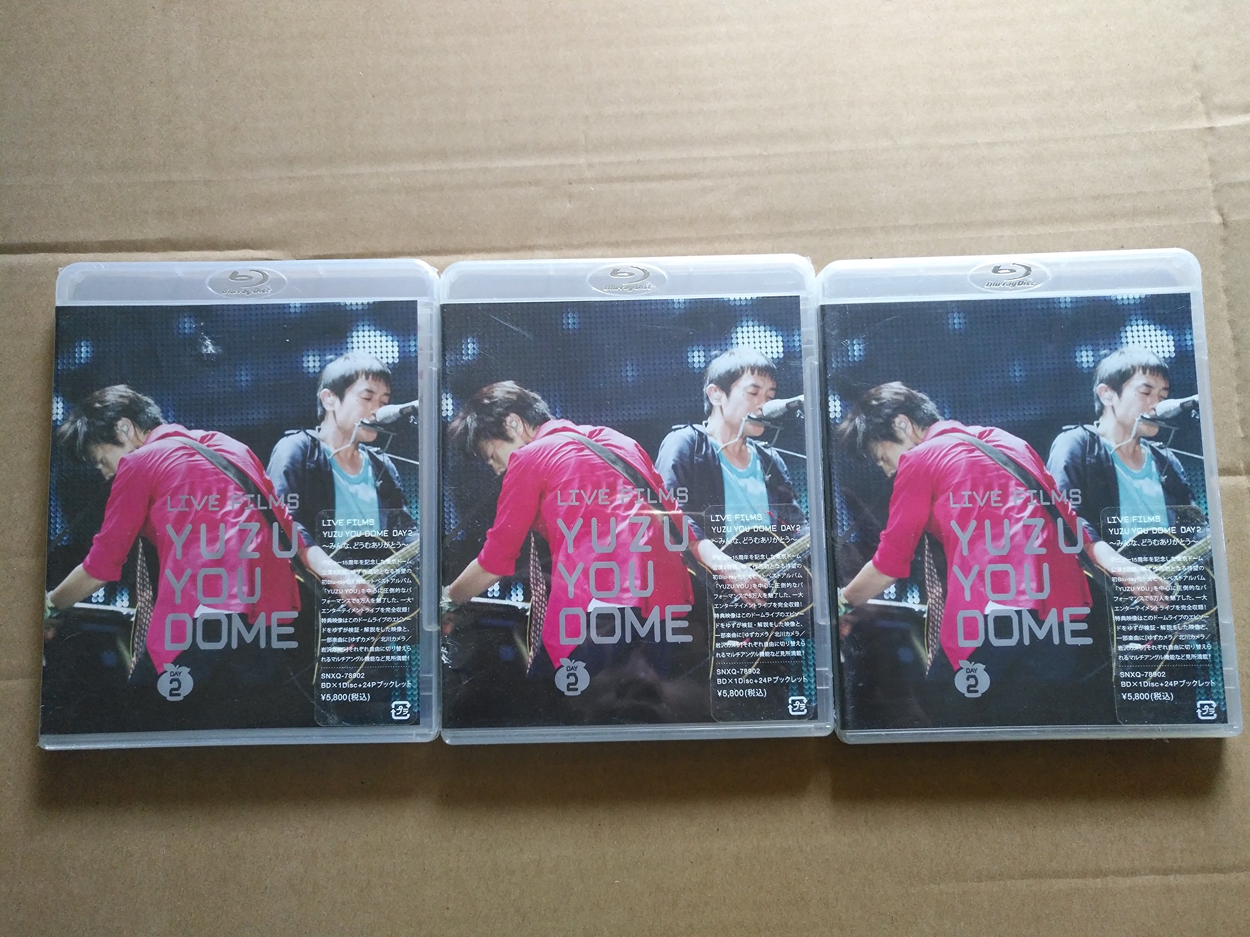 Amazon.co.jp: LIVE FILMS YUZU YOU DOME DAY 2 ~みんな、どうむ