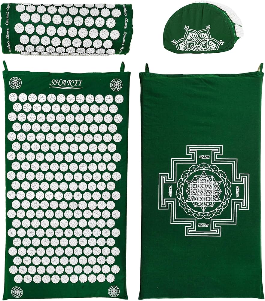 Amazon.com: ShaktiMat Classic Acupressure Mat & Neck Pillow Set