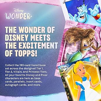 Amazon.co.jp: Topps 2025 Disney Wonder - ファクトリーシール