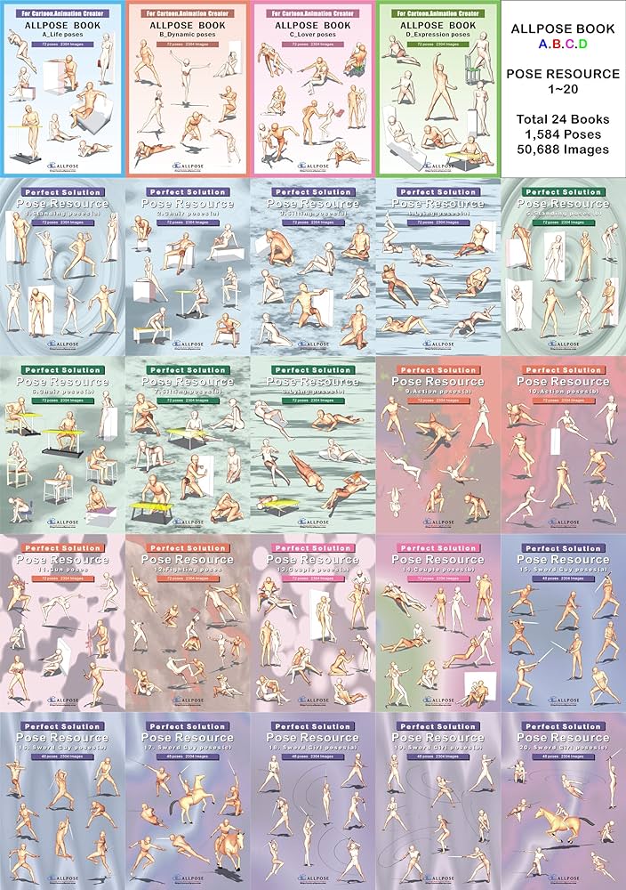 Amazon.co.jp: [Allpose Book] 6_椅子ポーズ(b) (コミック、漫画