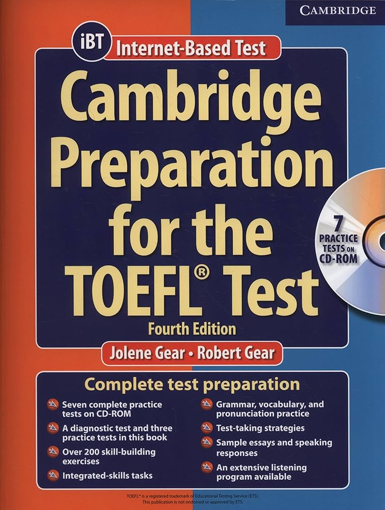 Cambridge Preparation for the TOEFL Test (Book & CD-ROM): Gear