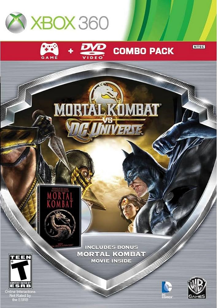 Amazon.com: Mortal Kombat vs DC Universe - Silver Shield Combo