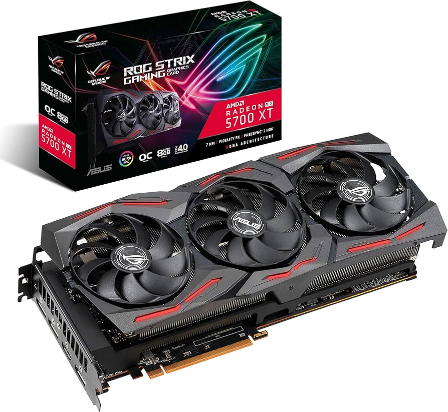 Amazon.com: ASUS ROG Strix AMD Radeon RX 5700XT Overclocked 8G