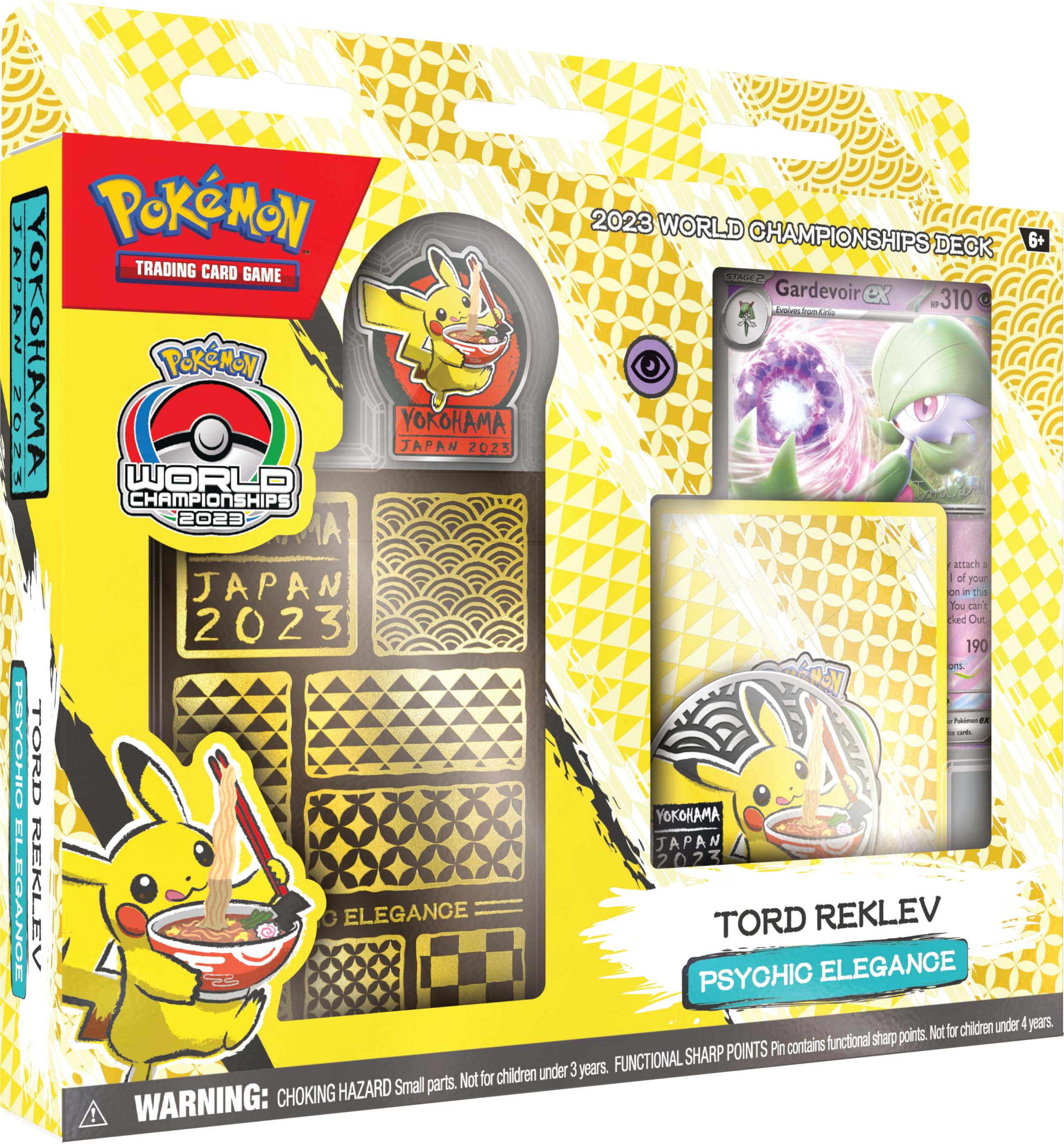 Amazon.com: Pokemon TCG: 2023 World Championship Deck Tord Reklev