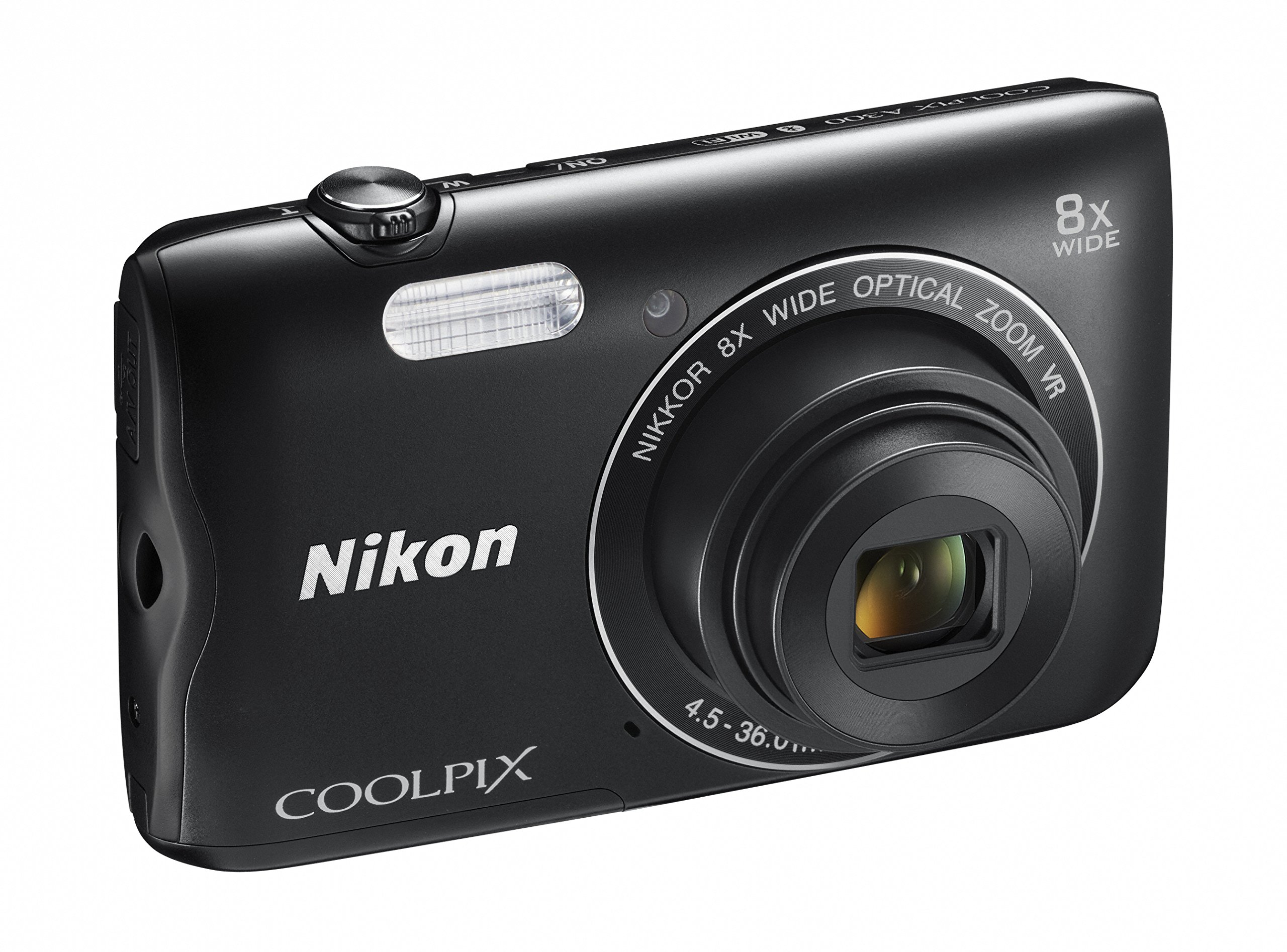 Amazon | Nikon デジタルカメラ COOLPIX A300 光学8倍ズーム 2005万