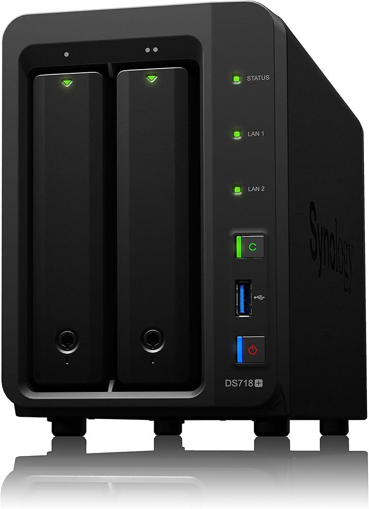 Amazon.co.jp: 【NASキット】Synology DiskStation DS718+ [2ベイ