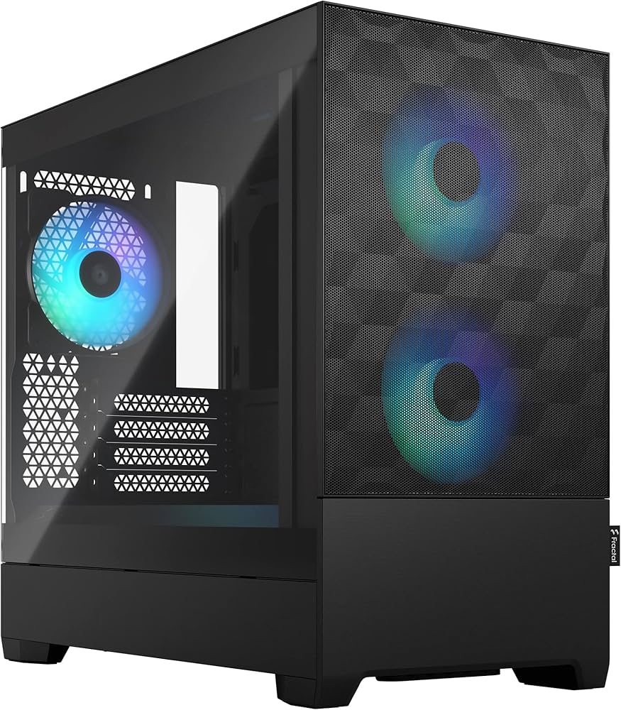 Amazon | Fractal Design Pop Mini Air RGB ブラック - 強化ガラス