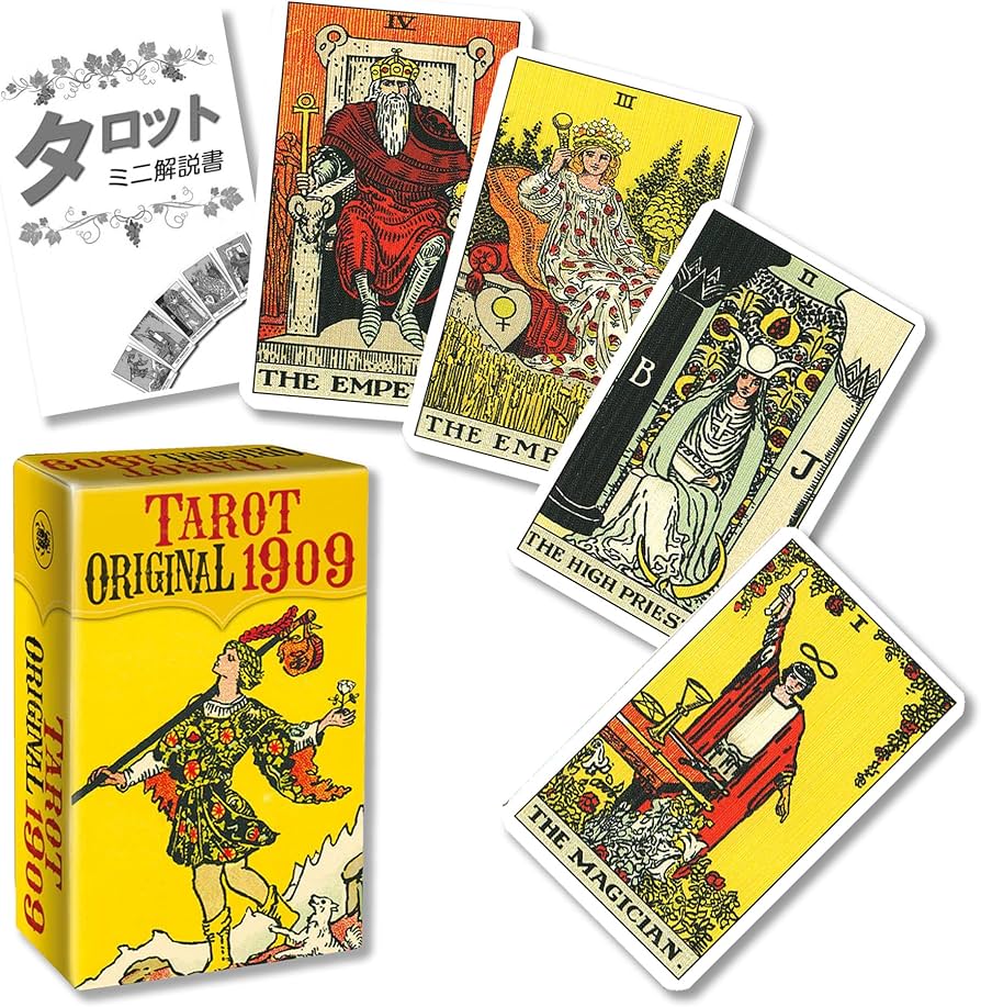 Amazon.co.jp: タロット オリジナル 1909 ミニ Tarot Original 1909