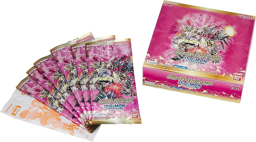 Amazon.co.jp: BANDAI デジモンカードゲーム ブースター グレイト