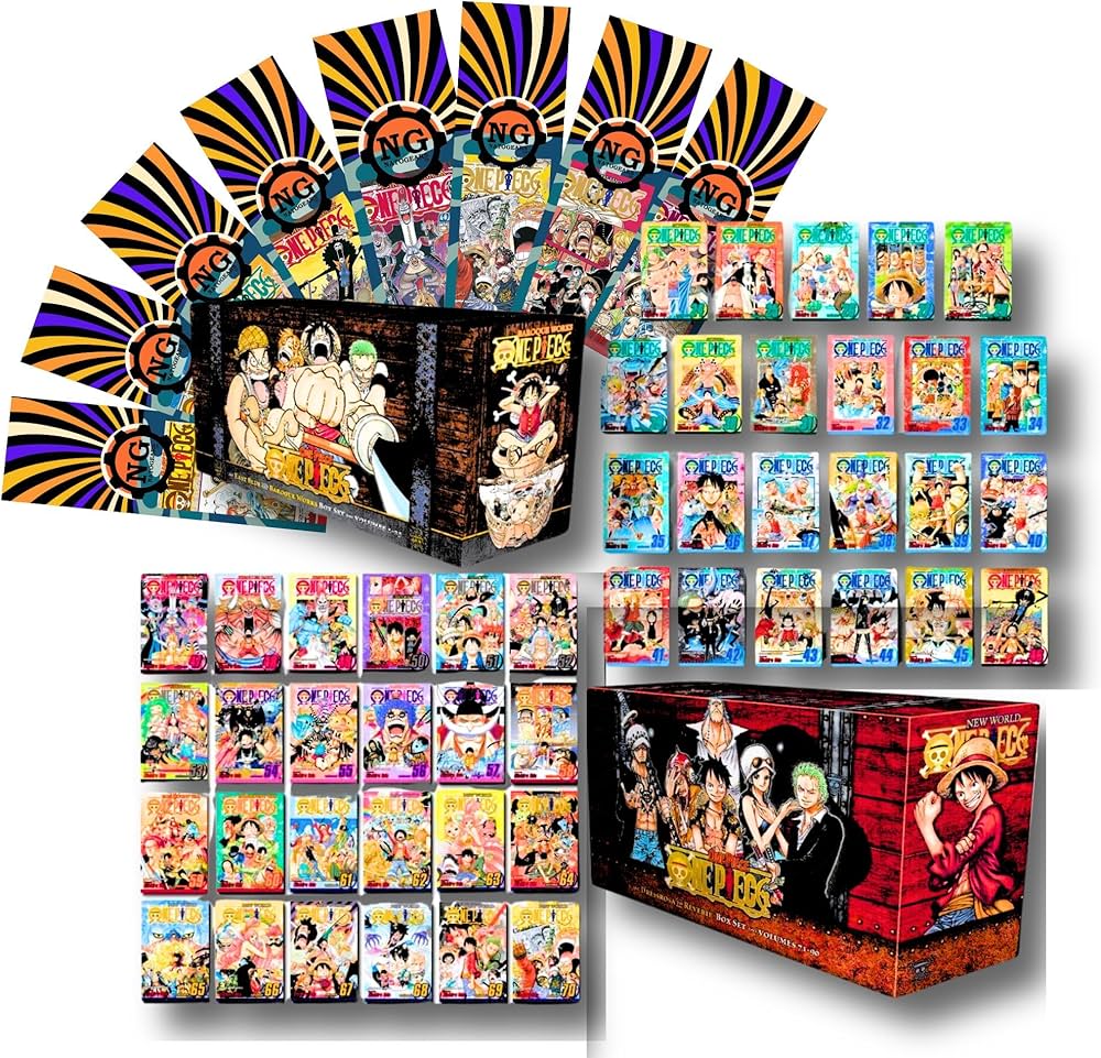 Amazon.com: One Piece Complete Collection Set Vol 1-90 by Eiichiro