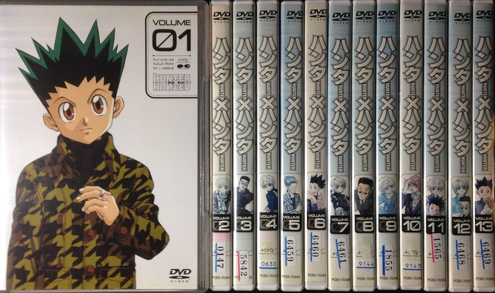 アニメ Hunter×Hunter DVD 1〜7巻 アニメ Hunter×Hunter DVD 1〜