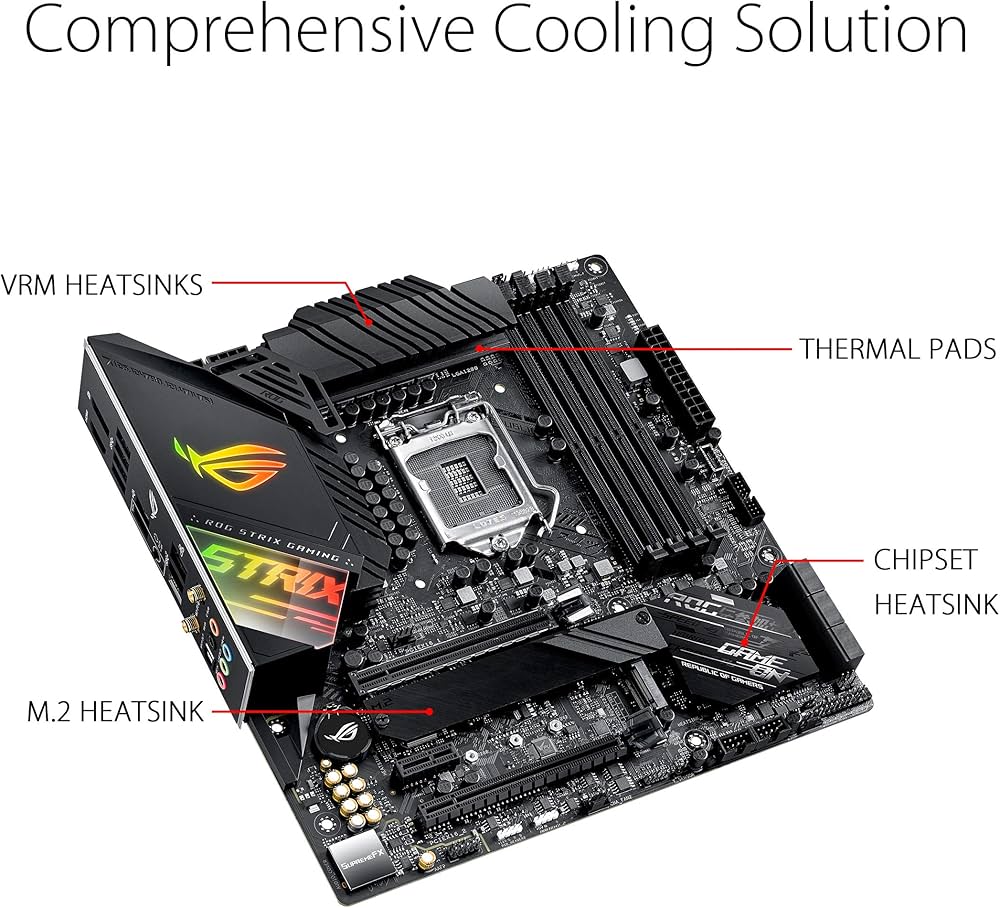 Amazon | ASUS ROG Strix Z490-G Gaming (Wi-Fi) Intel Z490 LGA 1200
