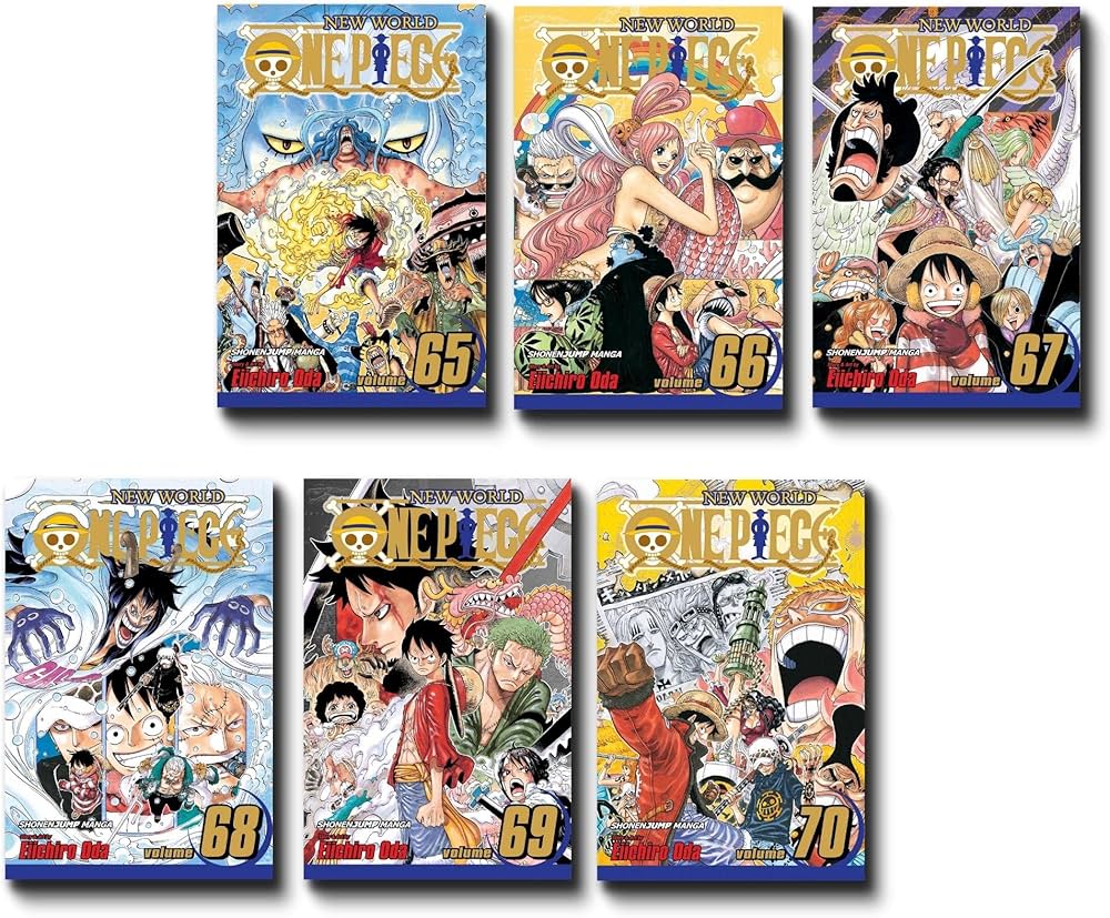 One Piece Complete Set 3 Collection: Thriller Bark to New World