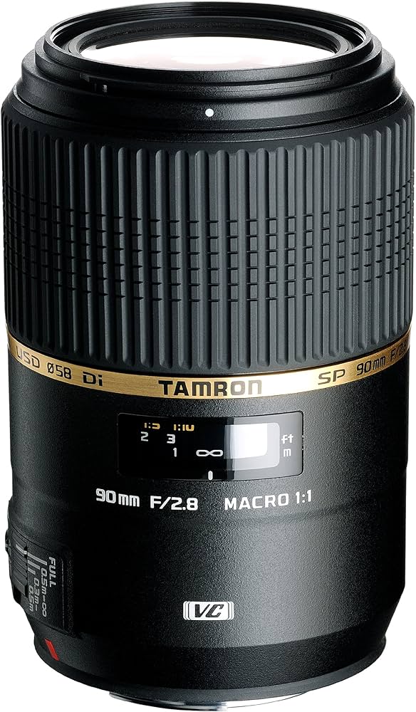 Tamron F004 90mm F/2.8 Macro VC USD Lens for Canon : Amazon.ca