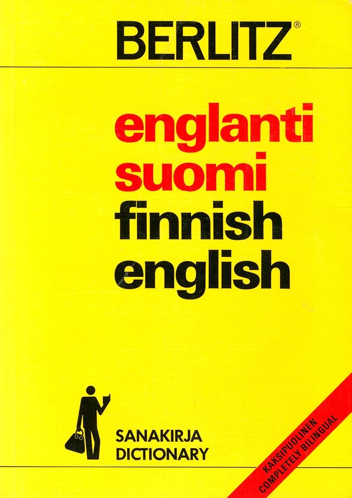 Englanti-Suomi, Suomi-Englanti Sanakirja/English-Finnish, Finnish