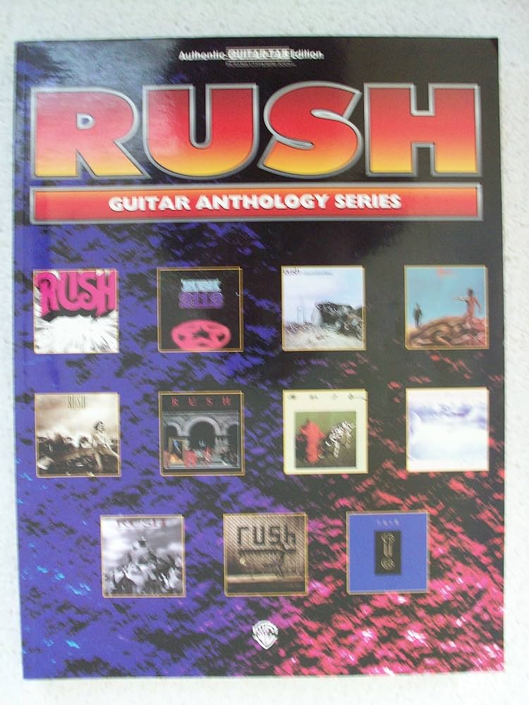 Amazon.com: Rush: Guitar Anthology Series (Authentic Guitar-Tab