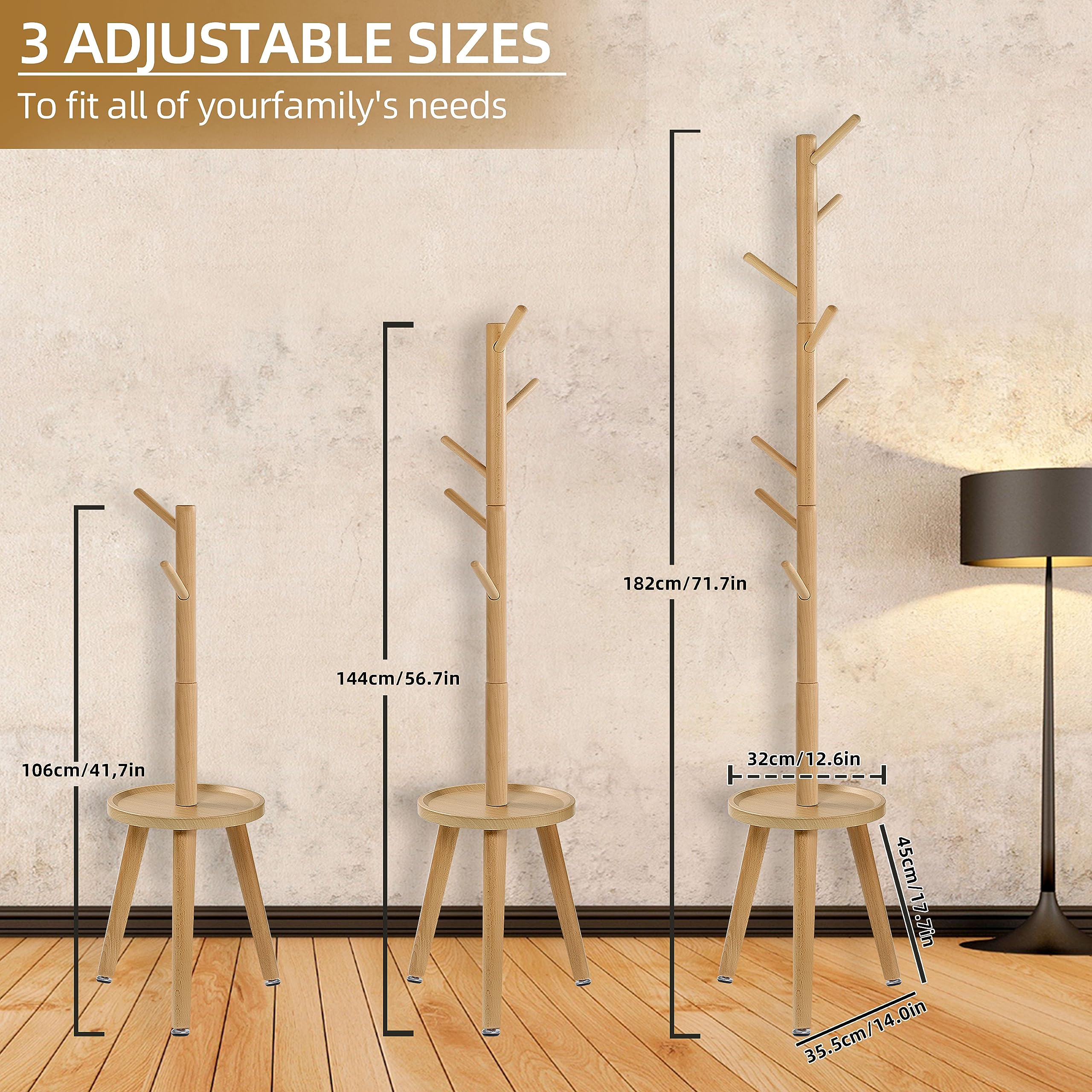 pelican様専用 エレガント 大理石ポールハンガー イタリア コート