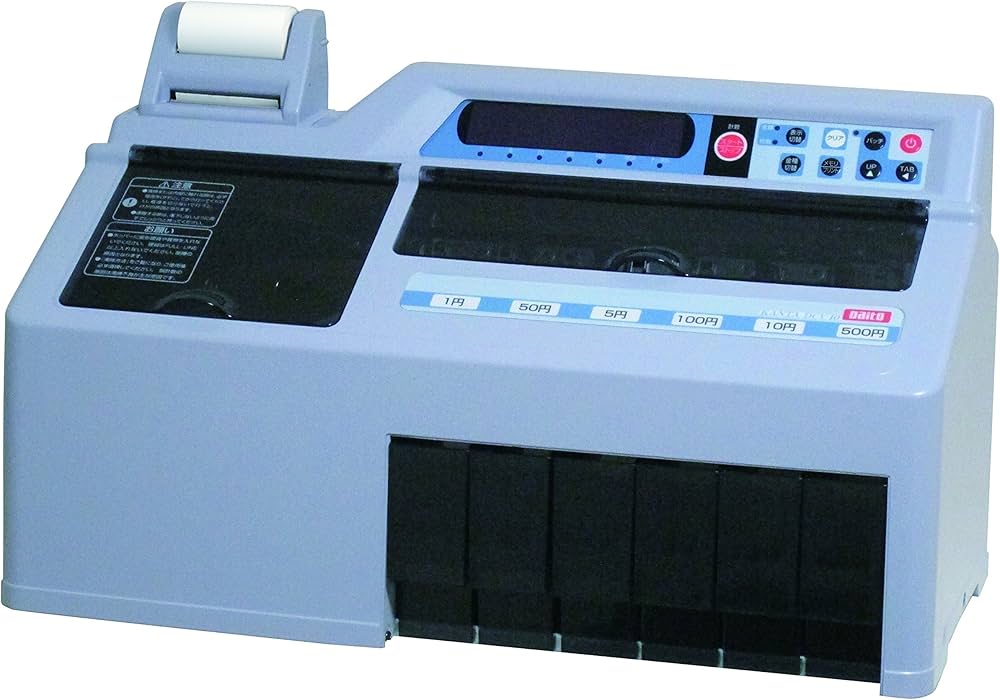 Amazon | ダイト 硬貨選別計数機 プリンター機能付 DCV-10P | 紙幣