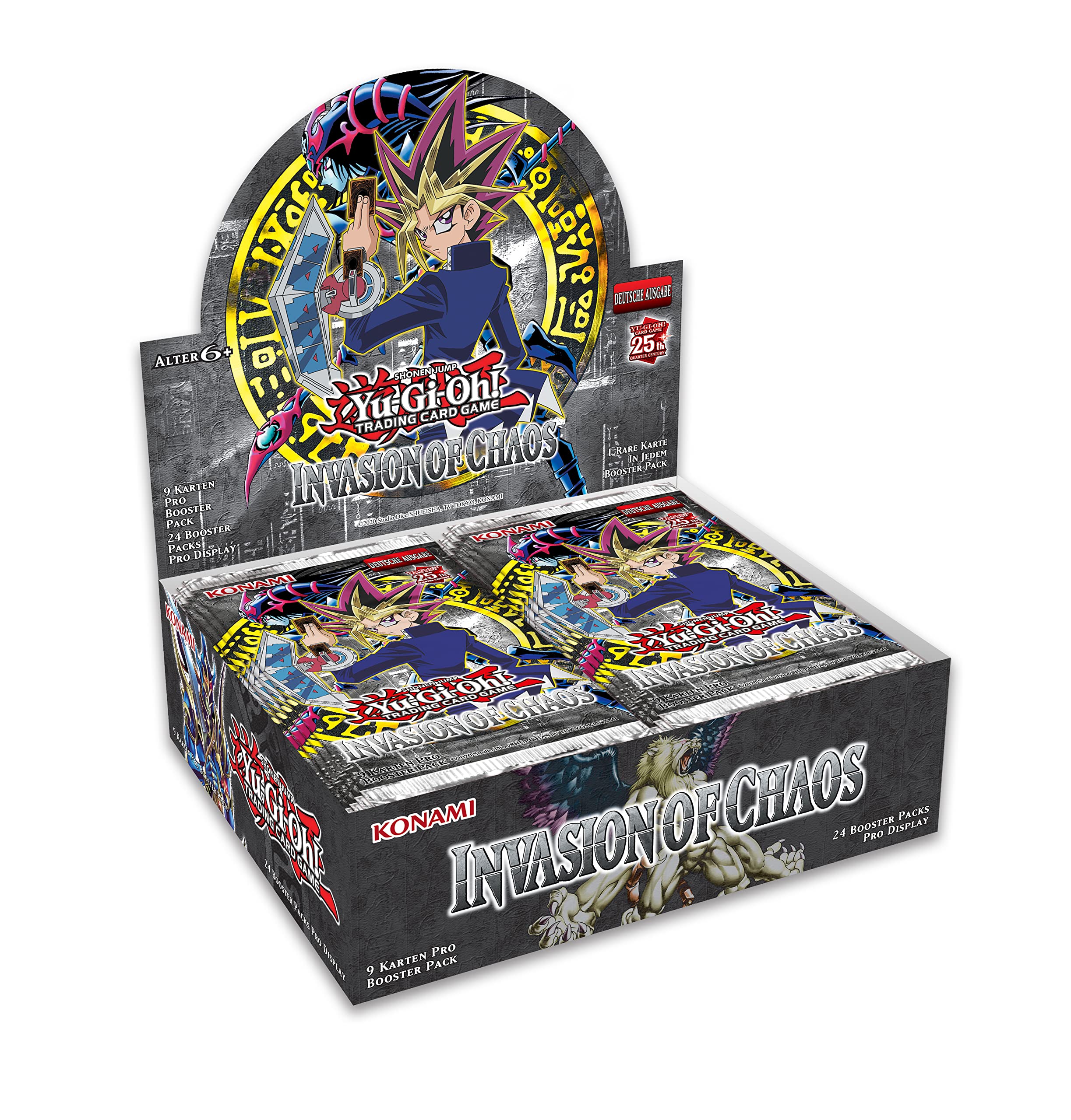 Yu-Gi-Oh! TRADING CARD GAME Invasion of Chaos Display-Deutsche