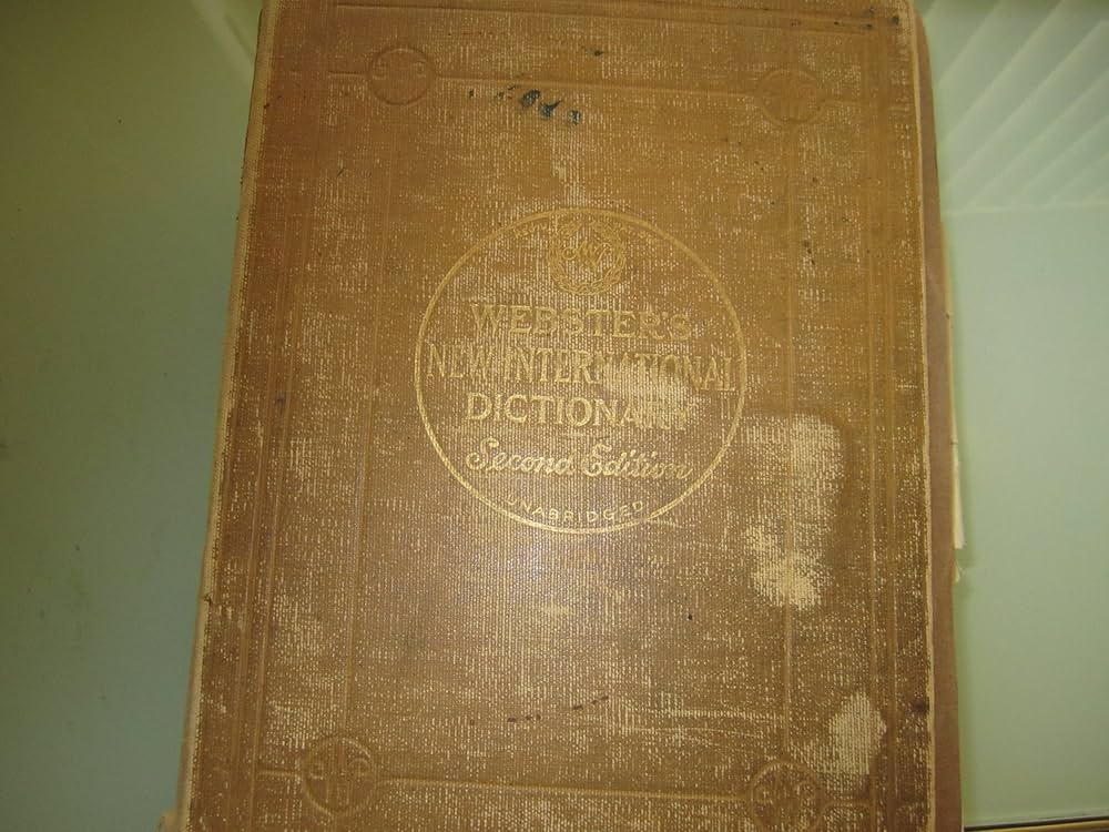 Webster's new international dictionary of the English language