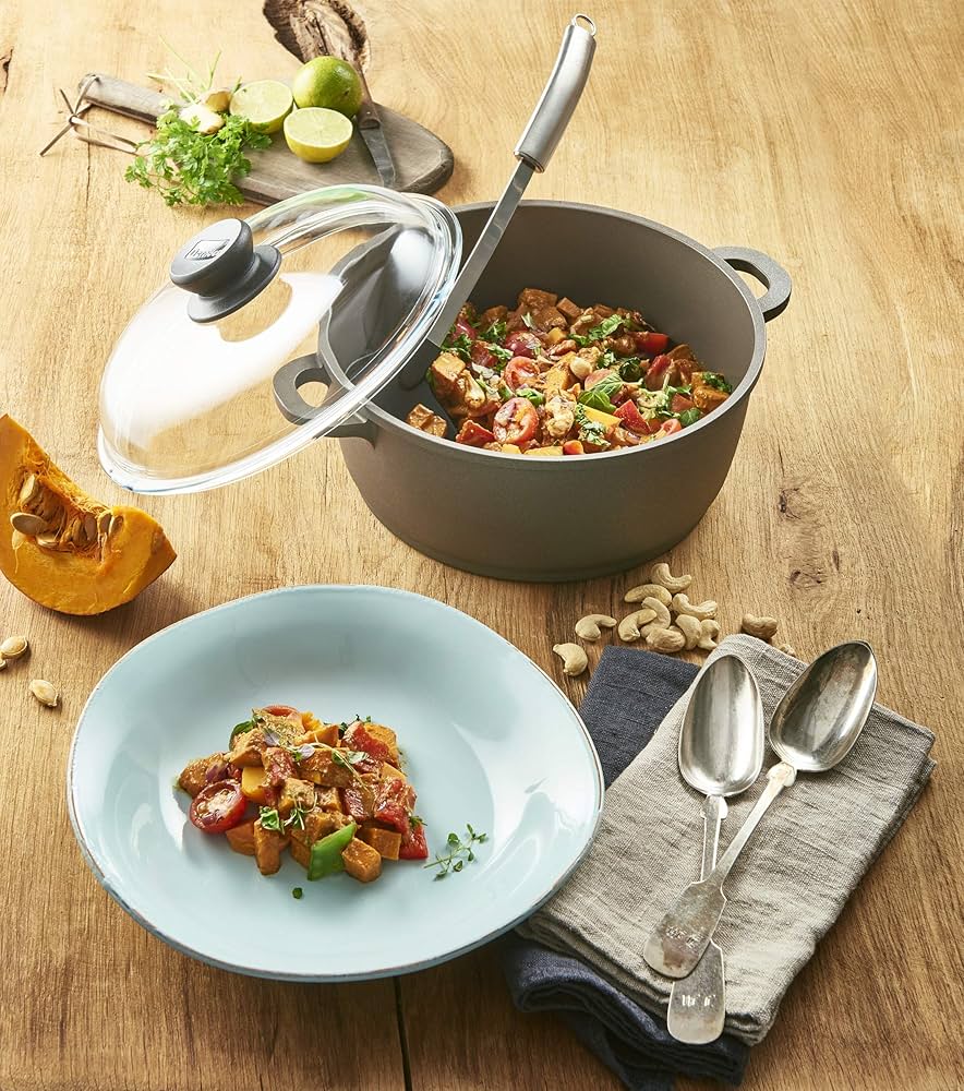 Berndes Bonanza Cooking Pan with Lid 28 cm, 10 Litres, Cast