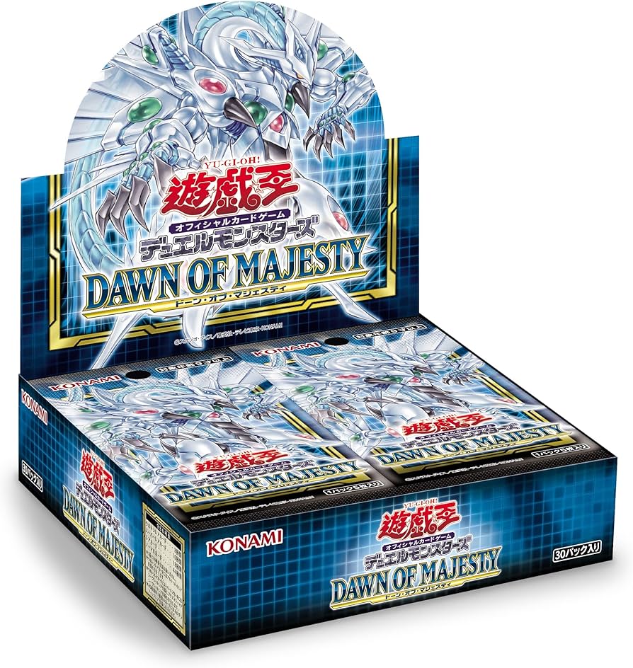 Amazon.co.jp: 遊戯王OCG デュエルモンスターズ DAWN OF MAJESTY BOX