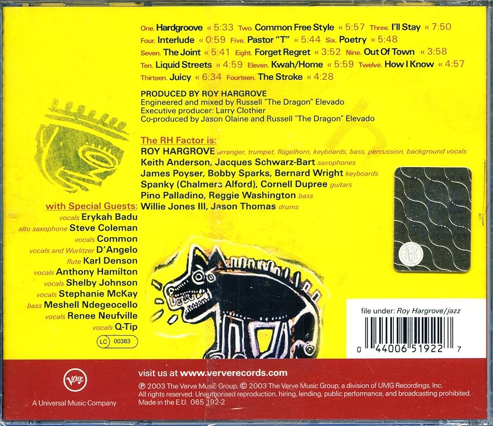 Roy Hargrove, The RH Factor - Hard Groove - Amazon.com Music