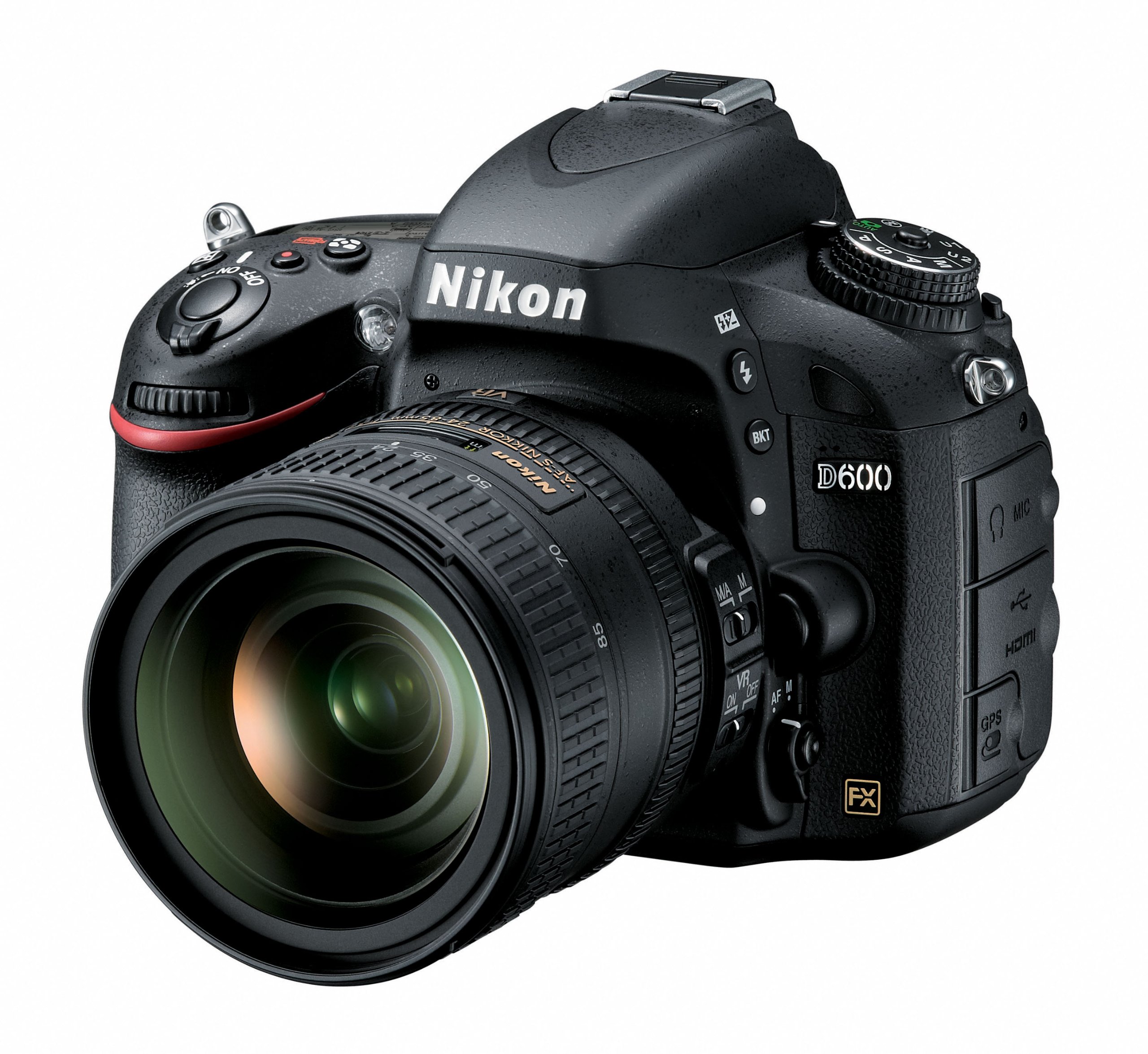 Amazon.com : Nikon D600 24.3 MP CMOS FX-Format Digital SLR Camera