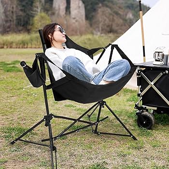 Amazon.co.jp: HOMEFUN ハンモック キャンプチェア 2個セット
