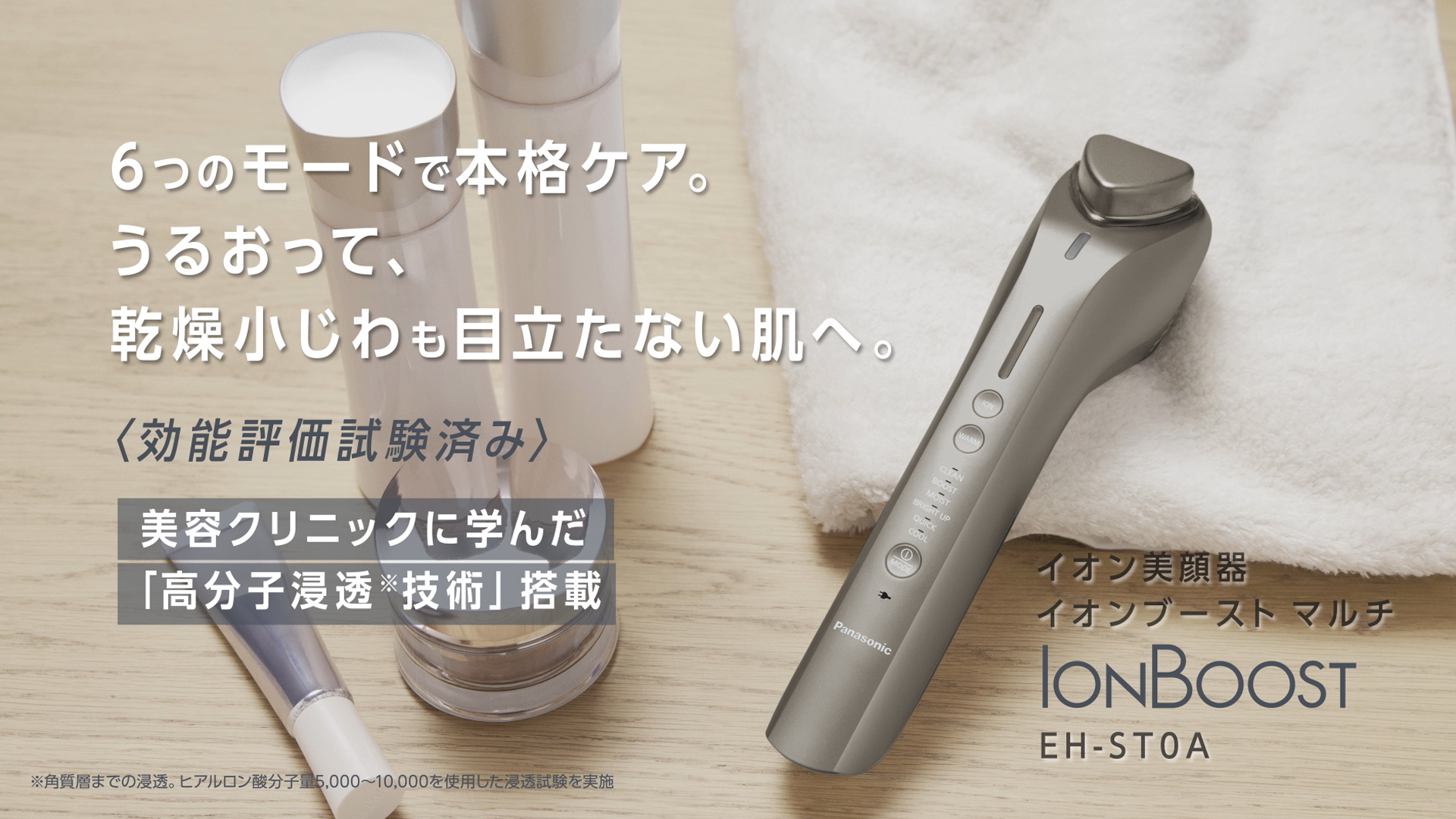 Amazon.co.jp: Panasonic EH-ST0A-N Ion Facial Beautifying Device