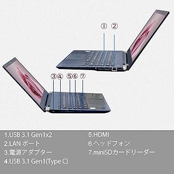 Amazon.co.jp: MS Office2024 H&B / 13.3 インチ Webカメラ内蔵 超軽量