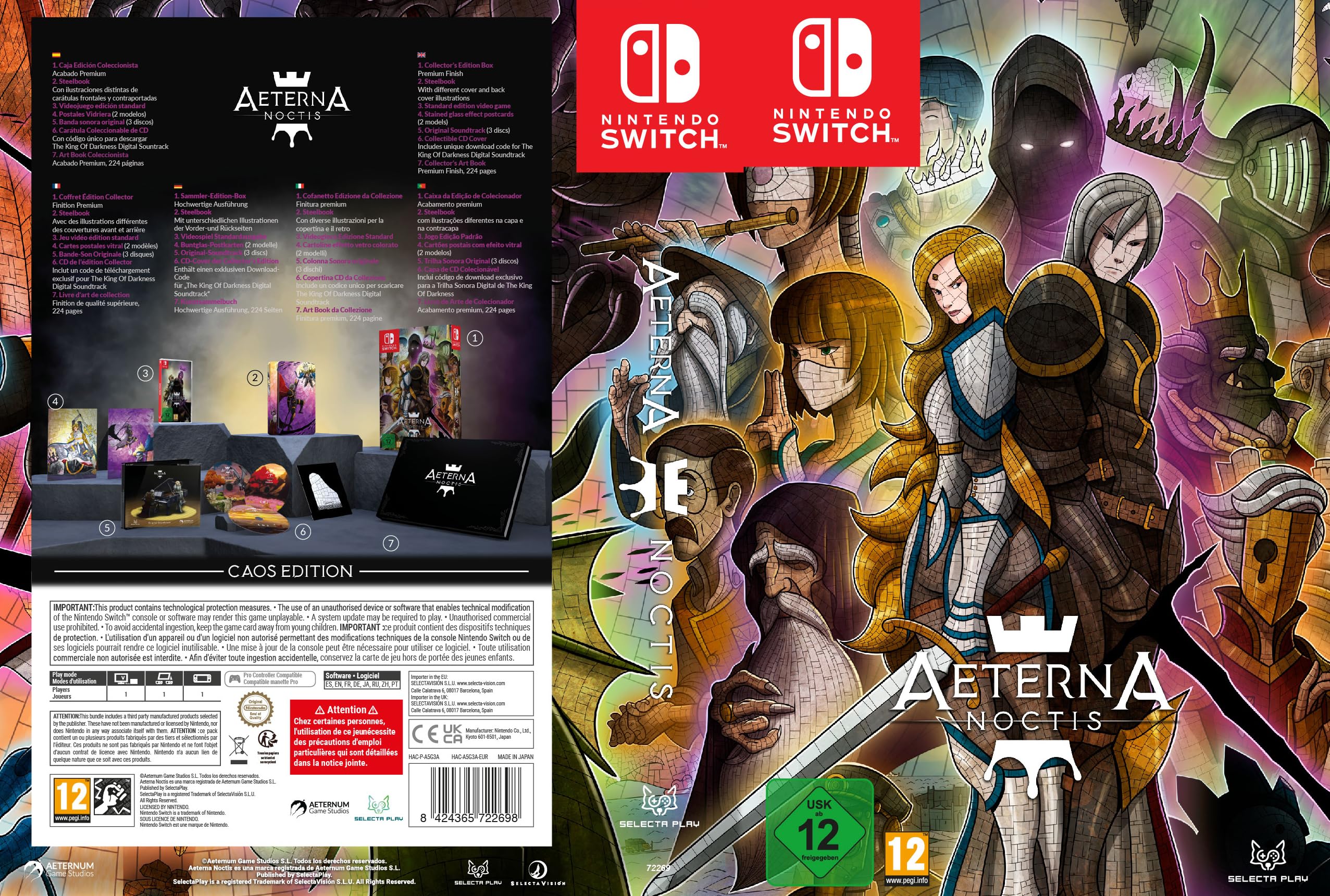Amazon.com: AEterna Noctis Caos Edition (Nintendo Switch) : Video