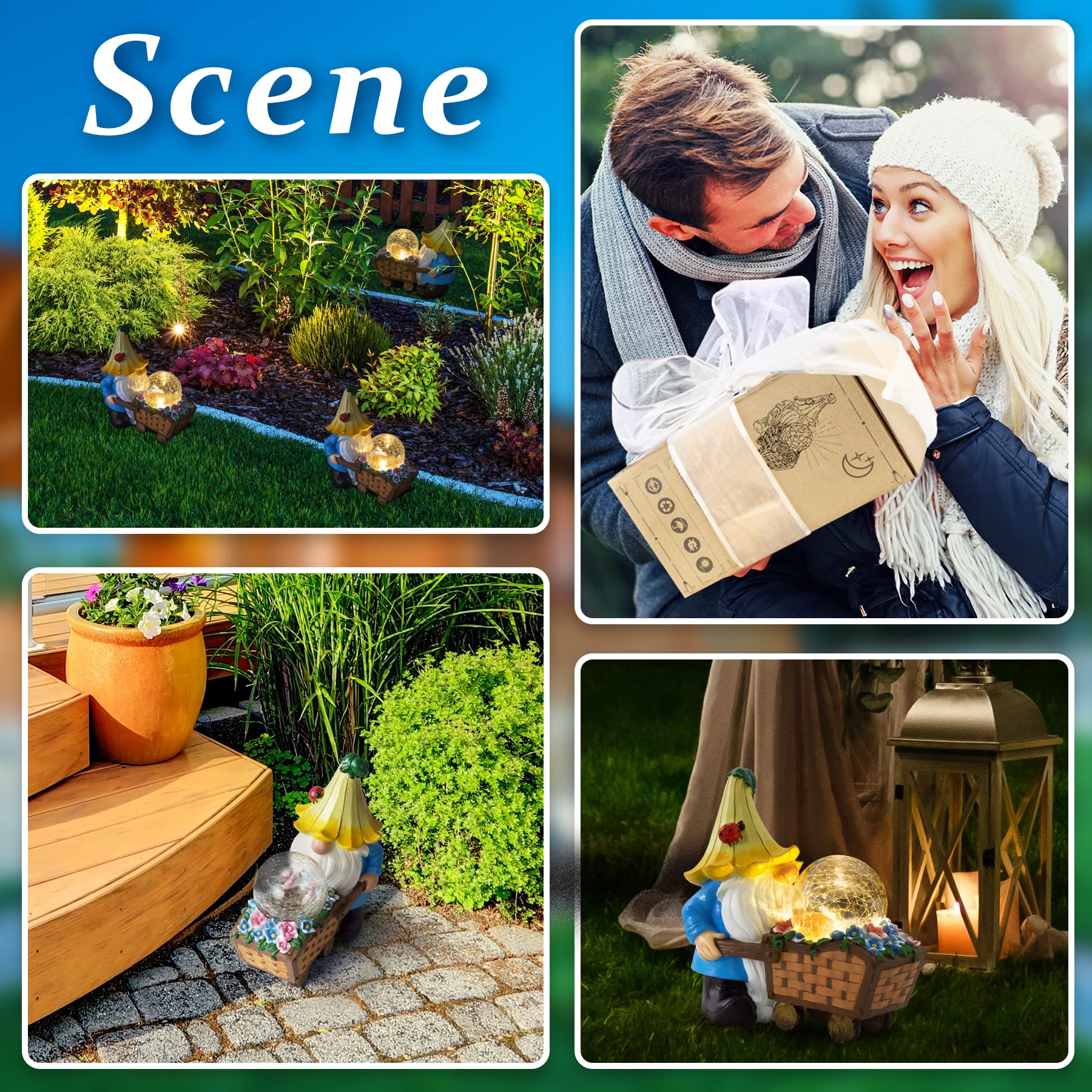 Amazon.co.jp: Grovind ガーデンノーム アウトドアデコレーション