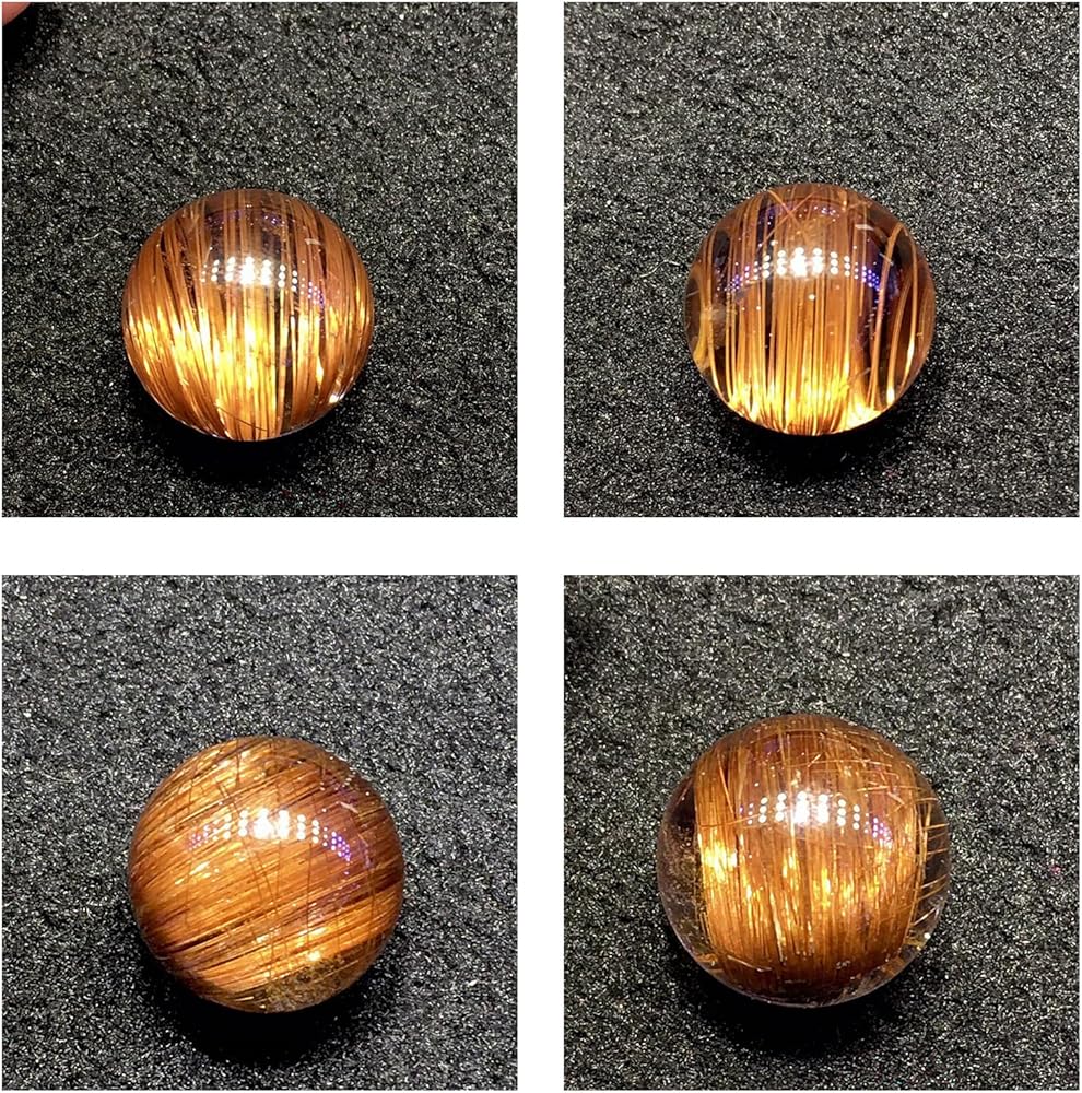 Amazon | [TANAKA・YA] 天然水晶 天然石 ルチルクオーツ 針水晶 厳選