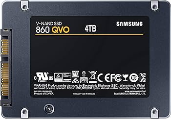 Amazon | Samsung MZ-76Q4T0B/AM 860 QVO 4TB 2.5 Inch SATA III